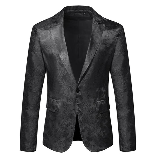 Herren eleganter Blazer mit Paisleymuster - Arvani
