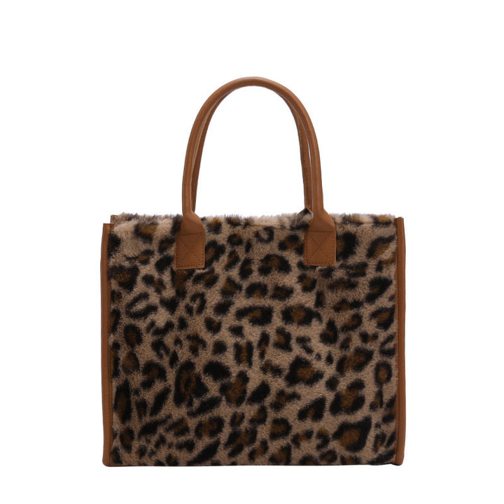 Damen elegante Beuteltasche im tierischen Leoparden-Design Nord Taschen