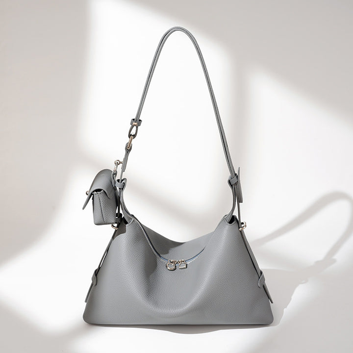 Damen moderne Hobo-Tasche mit abnehmbarem Mini-Bag Nord Taschen