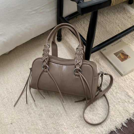 Damen elegante Hobo-Handtasche mit geflochtenen Details Nord Taschen