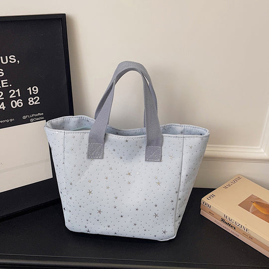 Damen modische Tragetasche mit Sternenmotiv Nord Taschen