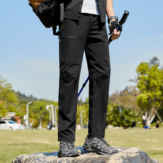 Herren Technische Trekkinghose mit Stretch wasserabweisender Oberfläche und Cargo-Taschen Nord Taschen