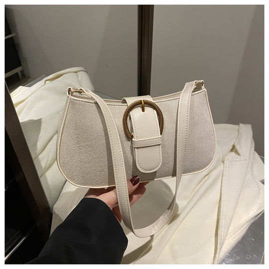 Damen modische Umhängetasche mit innovativem Verschluss Nord Taschen