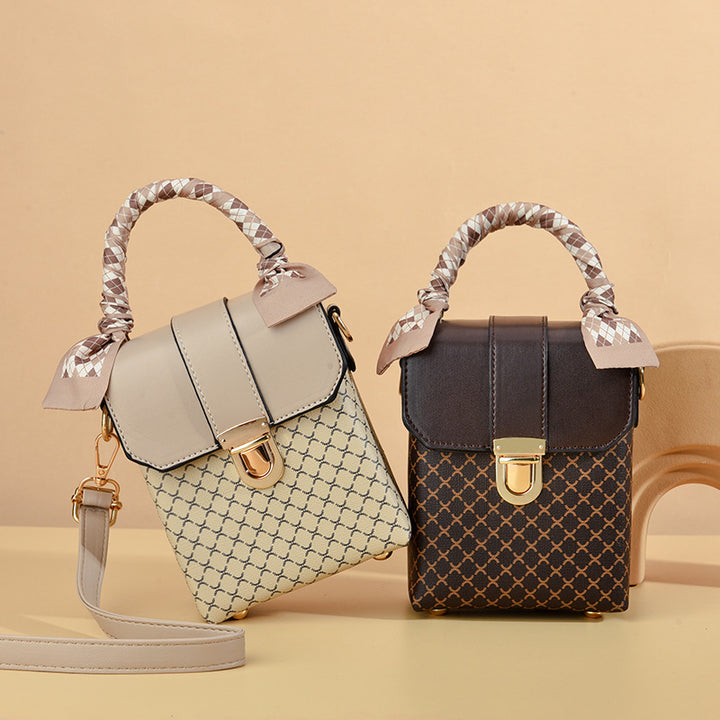 Damen modische Handtasche mit schickem Tragegriff Nord Taschen