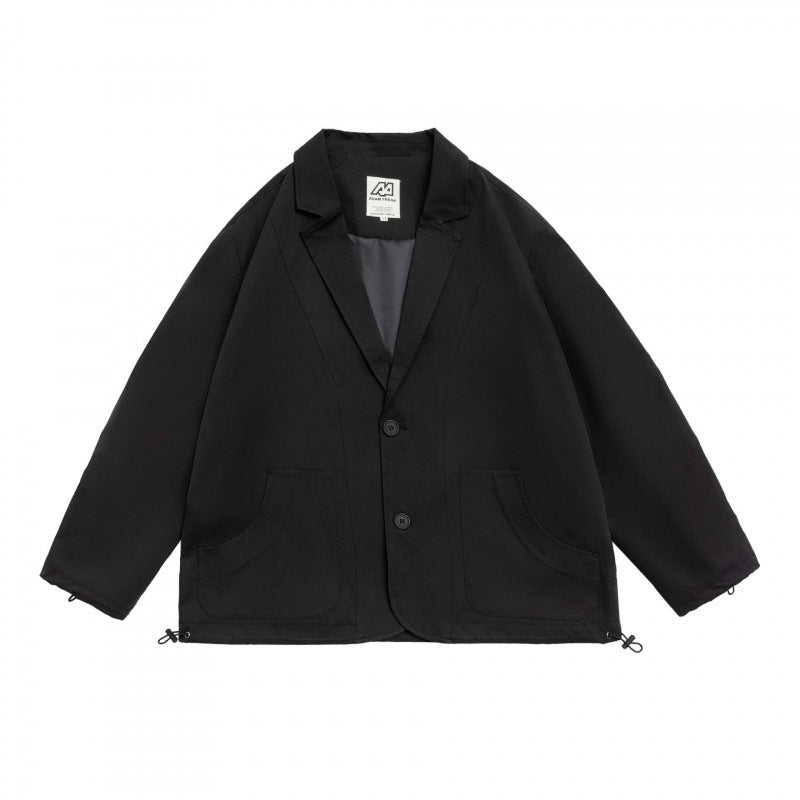 Unisex Oversize-Blazerjacke im Utility-Look mit Tunnelzug und aufgesetzten Eingrifftaschen Nord Taschen