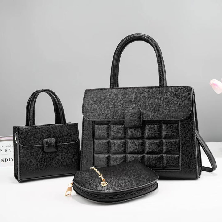 Damen hochwertiges Handtaschen-Set mit stilvollen Akzenten Nord Taschen