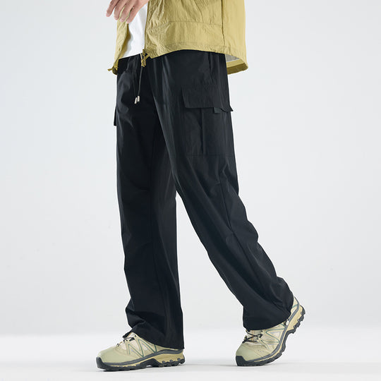 Herren Breite Tech‑Cargo‑Hose mit Utility‑Taschen und verstellbarem Bund Nord Taschen