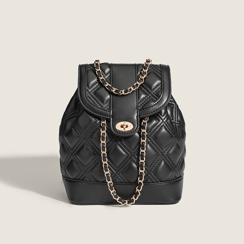 Damen Rucksack mit elegantem Kettenverschluss Nord Taschen