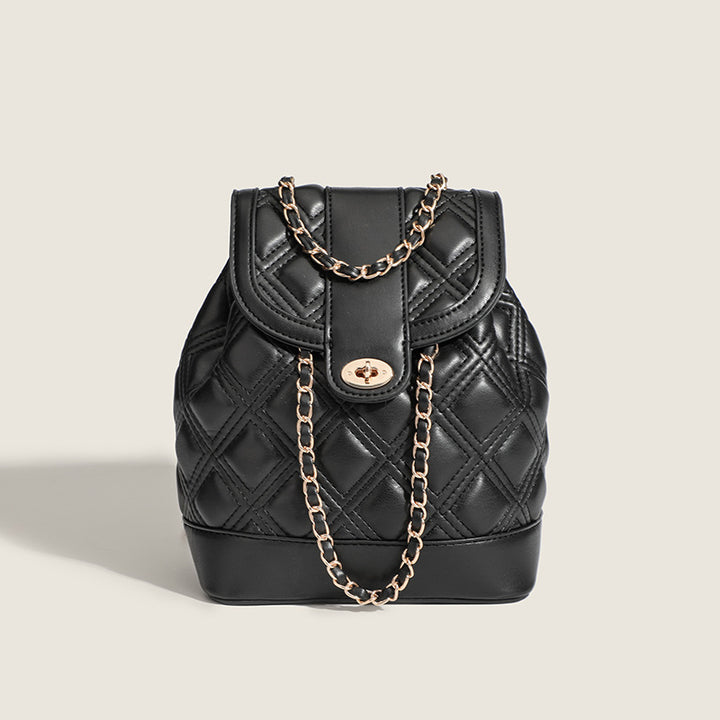 Damen Rucksack mit elegantem Kettenverschluss Nord Taschen