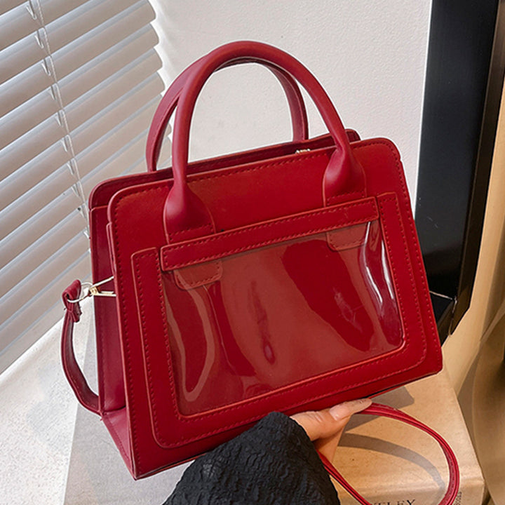 Damen Handtasche mit innovativem Transparentdesign und eleganten Akzenten Nord Taschen