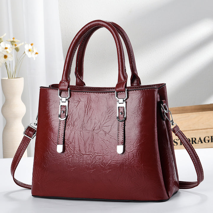 Damen elegante Handtasche mit verstellbarem Schultergurt Nord Taschen
