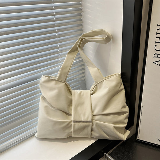 Damen modische Tragetasche mit verzierter Schleifenoptik Nord Taschen