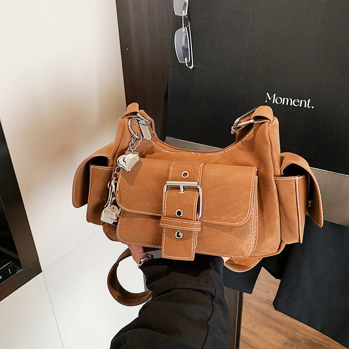 Damen Umhängetasche im modernen Design mit praktischen Fächern Nord Taschen