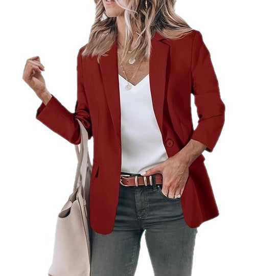 Damen Modischer Blazer mit elegantem Schnitt Nord Taschen
