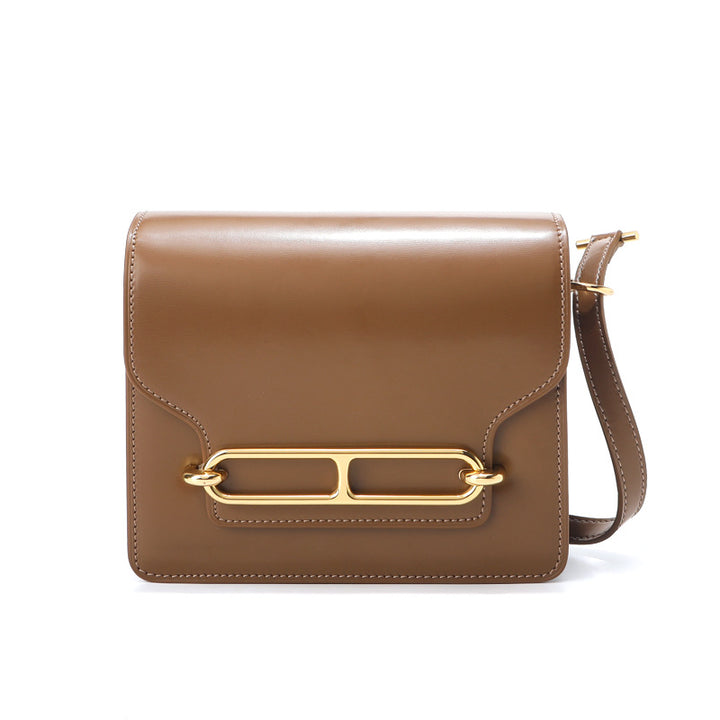 Damen elegante Crossbody-Tasche mit goldenen Details Nord Taschen