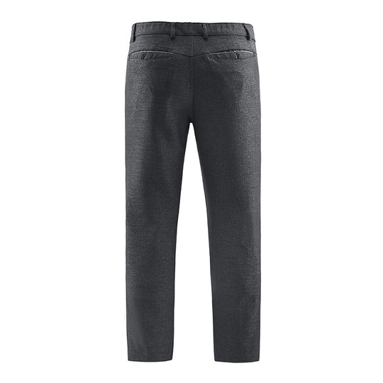 Herren Tailored-Chinohose mit geradem Bein, Gürtelschlaufen & Wiener Naht Nord Taschen