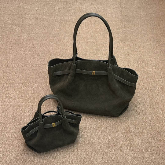 Damen hochwertige Wildleder Shopper-Tasche Nord Taschen