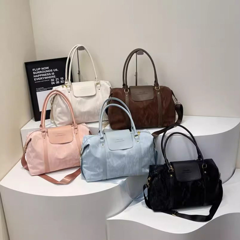 Damen Sportliche Tragetasche mit strukturierter Oberfläche und abnehmbarem Schulterriemen Nord Taschen
