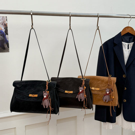 Damen Handtasche aus hochwertigem Kunstleder mit feinen Details Nord Taschen