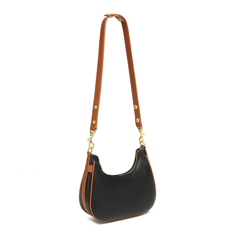 Damen Schultertasche mit hochwertigem Kunstleder und eleganter Struktur Nord Taschen