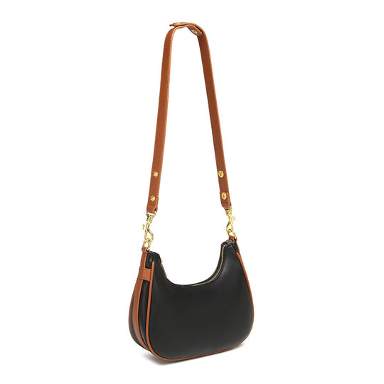 Damen Schultertasche mit hochwertigem Kunstleder und eleganter Struktur Nord Taschen