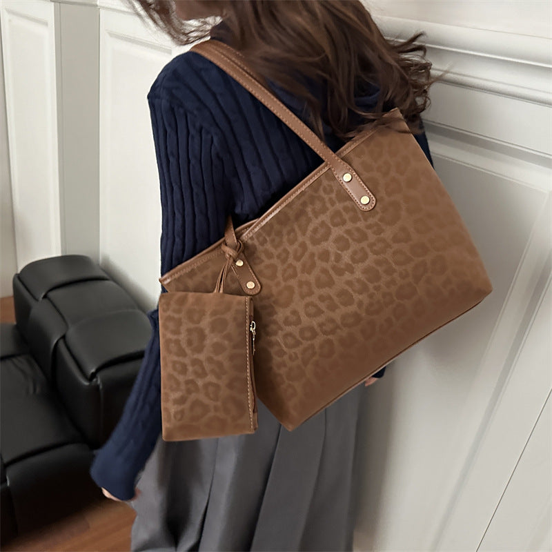 Damen stilvolle Shopper-Tasche mit praktischer Innentasche Nord Taschen