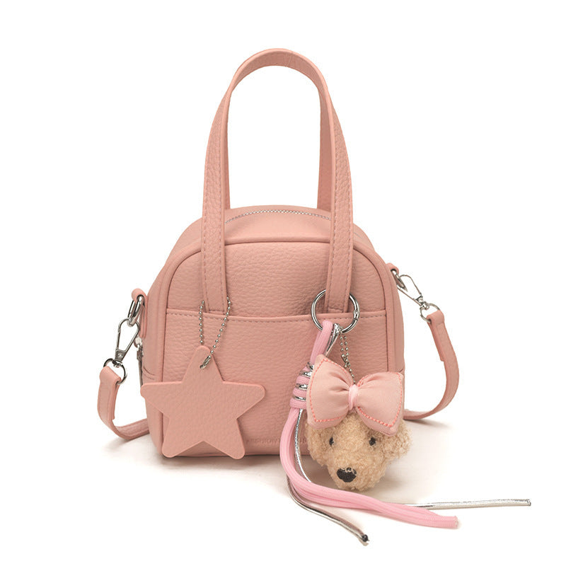 Damen Mini-Tasche mit dekorativem Anhänger Nord Taschen