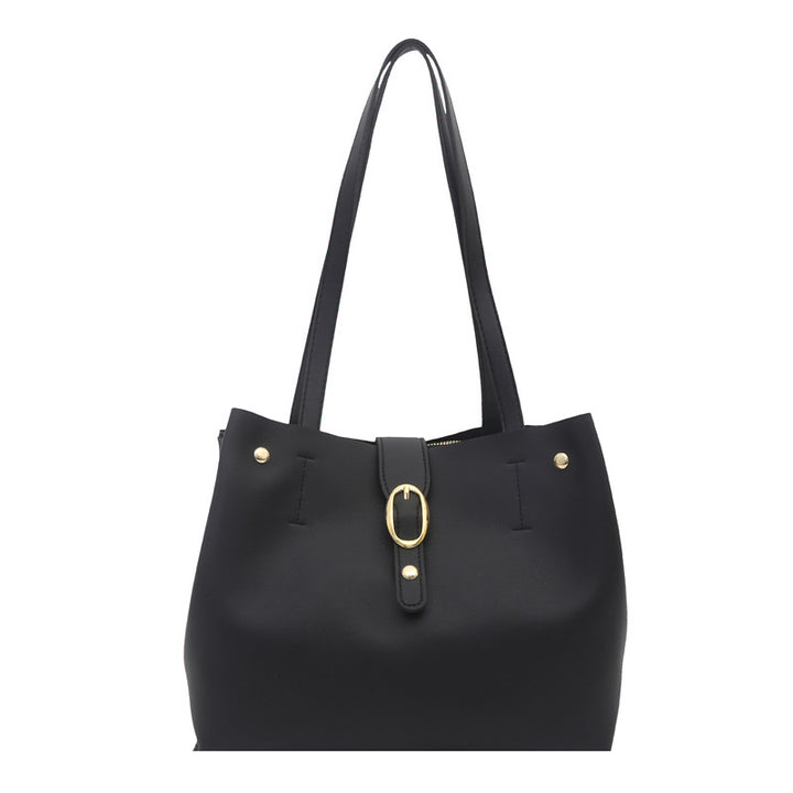 Damen elegante Handtasche mit goldenen Akzenten Nord Taschen