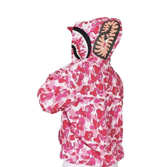 Damen Kapuzenjacke mit modernem Camouflage-Design und hochwertiger Baumwollmischung