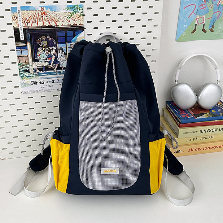 Damen Freizeit-Rucksack mit innovativem Kordelzug und praktischen Netzfächern Nord Taschen