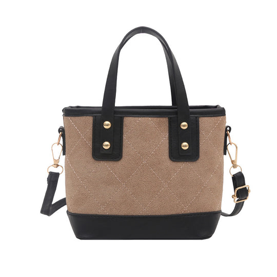 Damen elegante Mini-Bucket-Tasche mit abnehmbarem Schulterriemen Nord Taschen