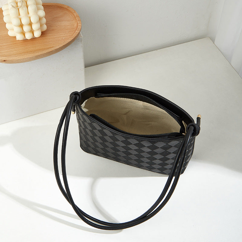 Damen elegante Schultertasche mit geflochtenem Design Nord Taschen