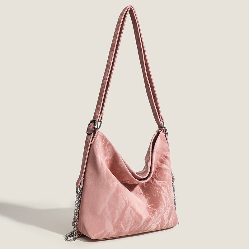 Damen Hobo-Tasche mit stylishen Falten und multifunktionalem Schulterriemen Nord Taschen