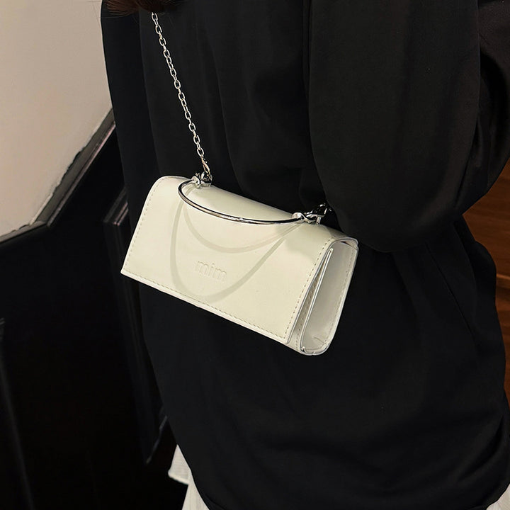 Damen elegante Handtasche mit abnehmbarem Kettenriemen Nord Taschen