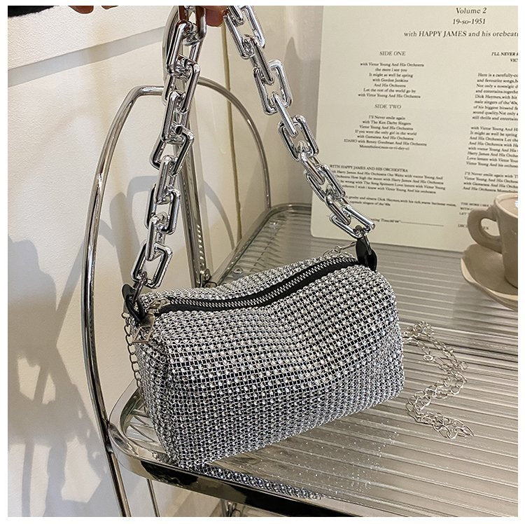 Damen modische Handtasche mit Kettenriemen Nord Taschen