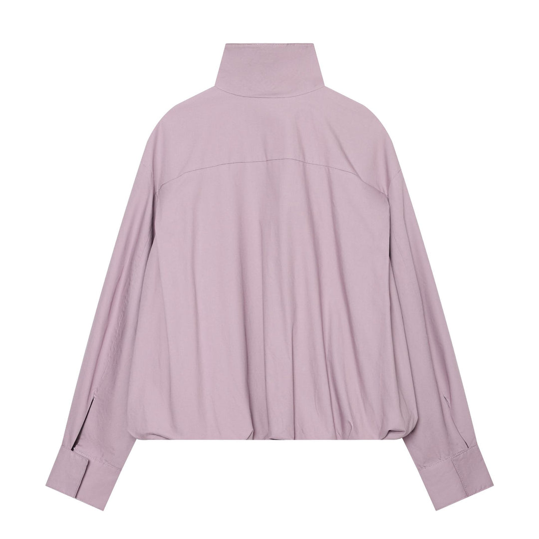 Damen Leichte wattierte Windjacke mit Stehkragen und Polka‑Dot‑Print Nord Taschen
