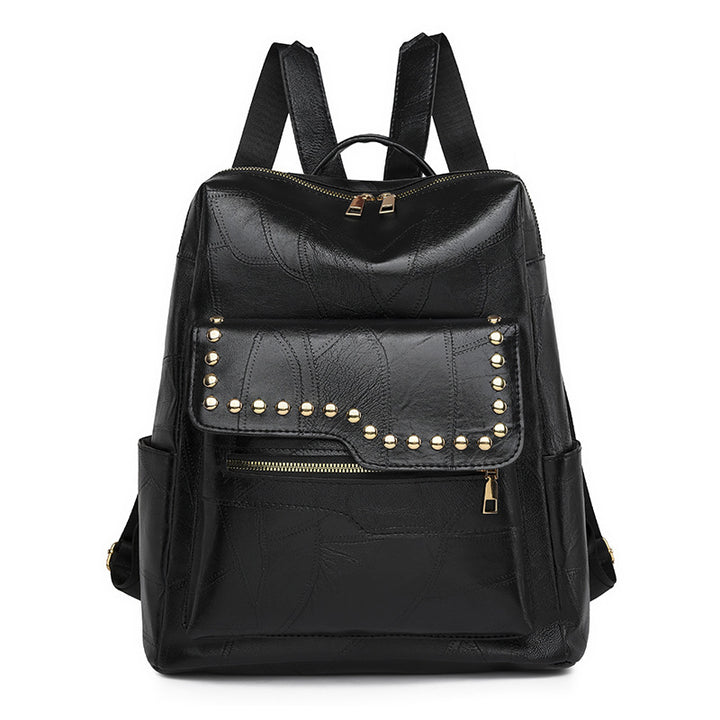 Damen eleganter Rucksack mit dekorativen Nieten Nord Taschen