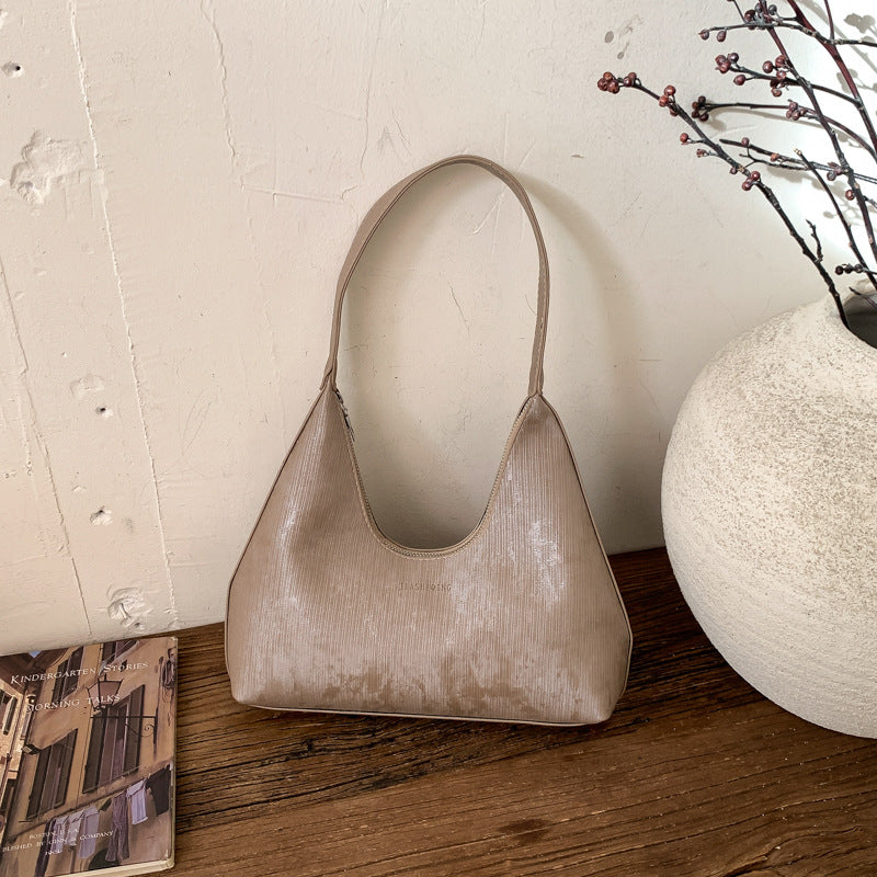 Damen modische Hobo-Tasche mit elegantem Glencheck-Muster Nord Taschen
