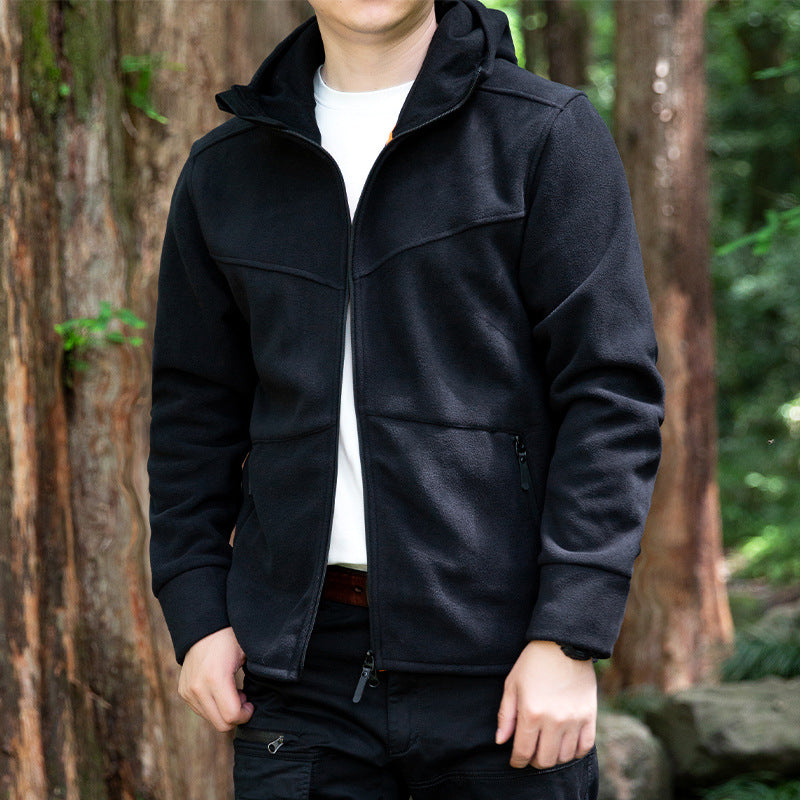 Herren Fleecejacke mit praktischen Taschen Nord Taschen