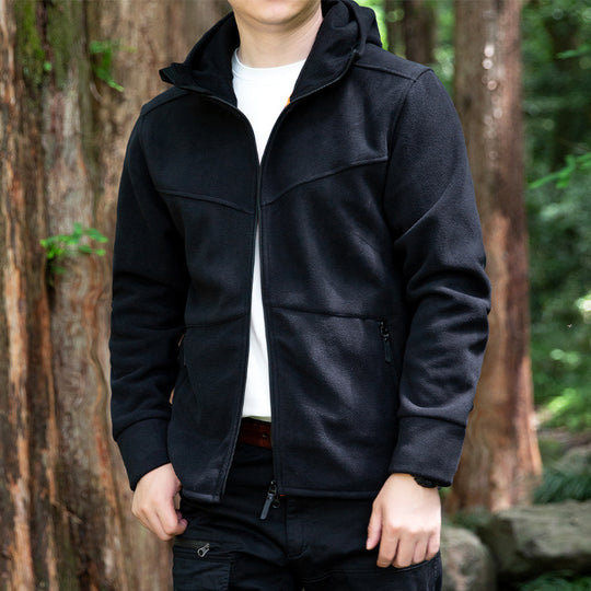 Herren Fleecejacke mit praktischen Taschen Nord Taschen