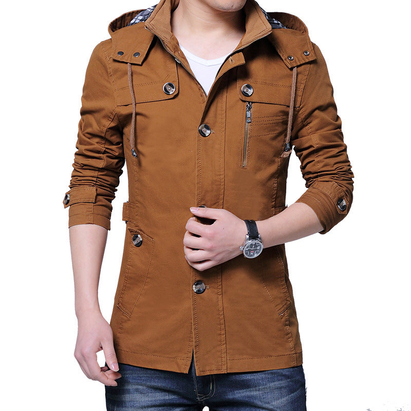 Herren Modische Übergangsjacke Nord Taschen