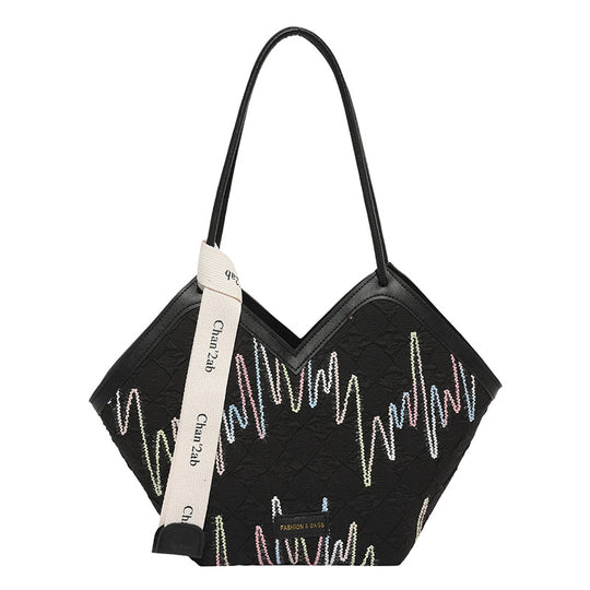 Damen Handtasche mit einzigartigem grafischem Design Nord Taschen