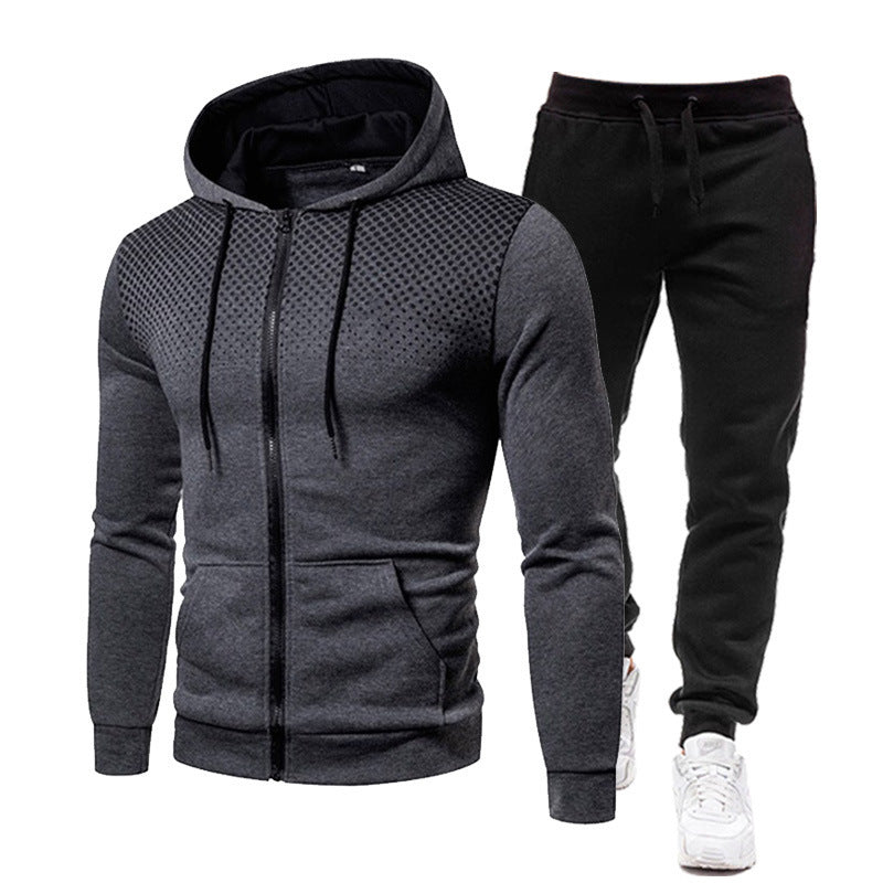 Herren Hoodie- und Jogginghose Set mit atmungsaktivem Design