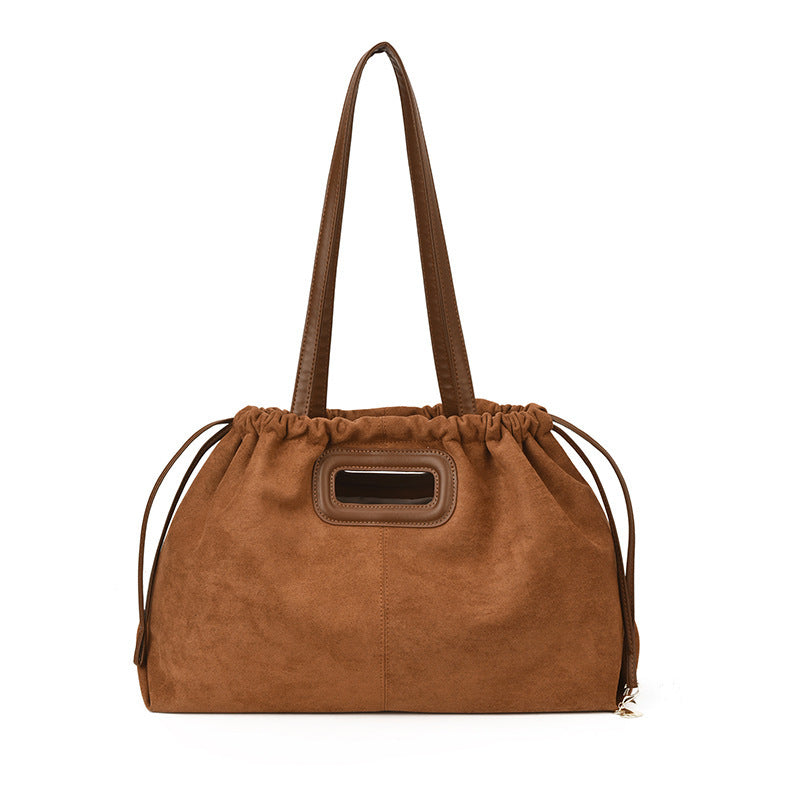 Damen Wildleder Handtasche Nord Taschen