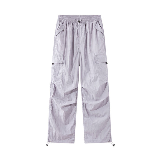 Unisex Leichte technische Cargo-Hose mit Kordelzug und verstellbarem Saum Nord Taschen