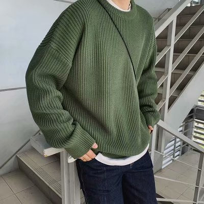 Damen Modischer Grobstrickpullover mit lässiger Passform Nord Taschen
