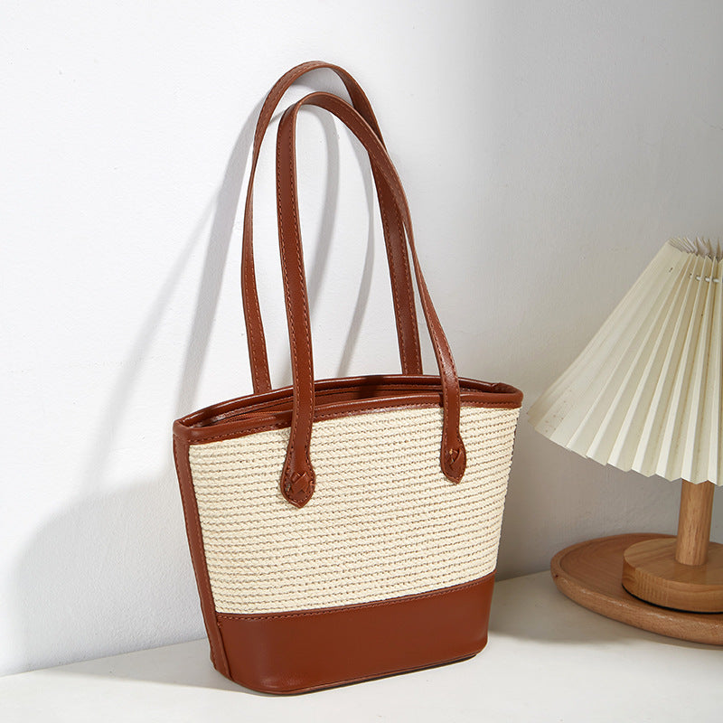 Damen Einkaufstasche aus hochwertigem Naturmaterial mit modernem Design Nord Taschen