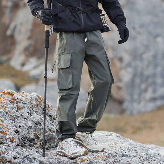 Herren Technische Outdoor-Cargohose mit Multifunktionstaschen und Stretcheinsätzen Nord Taschen