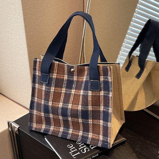 Damen tragbare Baumwoll Shopper-Tasche Nord Taschen