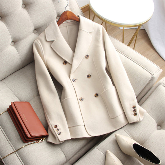 Damen Doppelreiher Blazer Nord Taschen